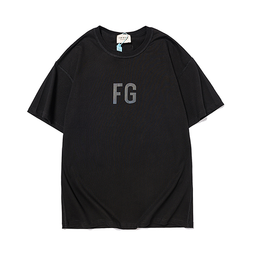 フィアオブゴッド  第6シーズン幻彩F Gプリント丸半袖Tシャツ