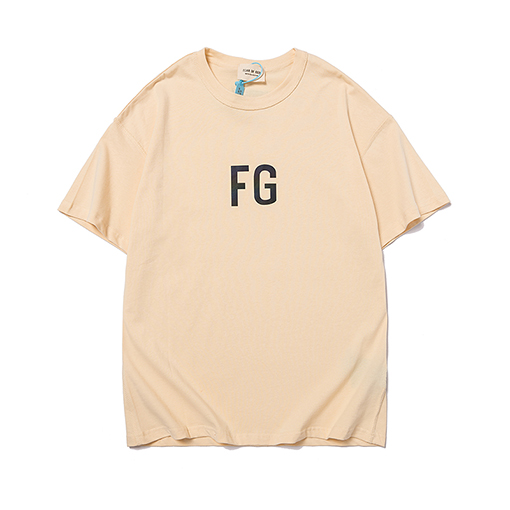 フィアオブゴッド  第6シーズン幻彩F Gプリント丸半袖Tシャツ