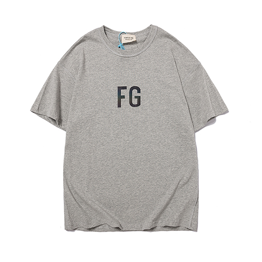 フィアオブゴッド  第6シーズン幻彩F Gプリント丸半袖Tシャツ