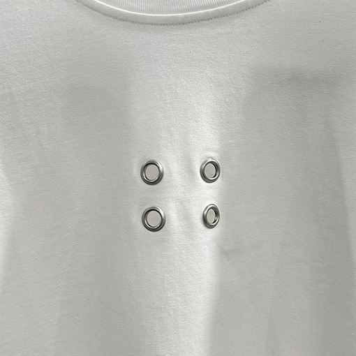 リックオウエンス  デザインロールアップ5分半袖ゆったりとした大きなサイズの半袖Tシャツ