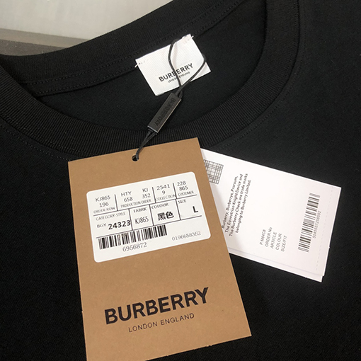 バーバリー クラシックなロゴ半袖Tシャツ