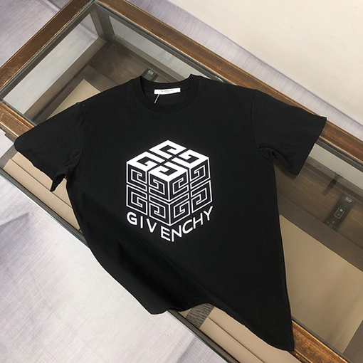 ジバンシイスーパーコピー 新しいメンズコットンクルーネック半袖Tシャツ