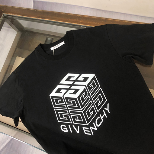 ジバンシイスーパーコピー 新しいメンズコットンクルーネック半袖Tシャツ