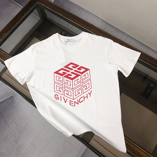 ジバンシイスーパーコピー 新しいメンズコットンクルーネック半袖Tシャツ