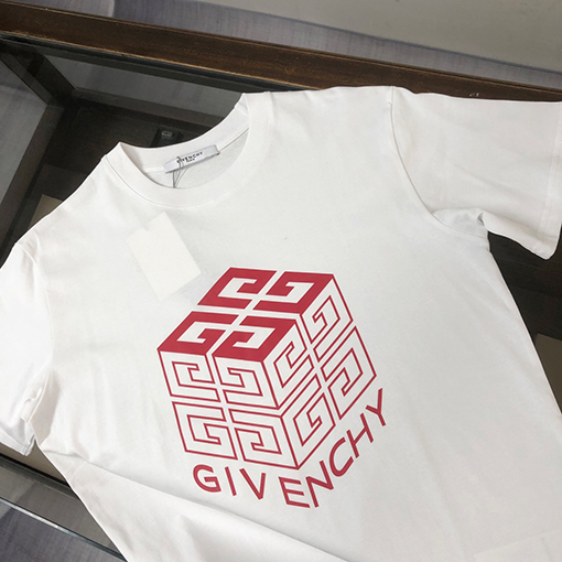 ジバンシイスーパーコピー 新しいメンズコットンクルーネック半袖Tシャツ