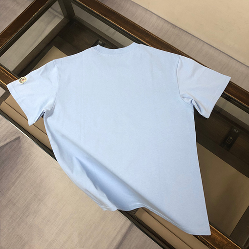 モンクレール ファッションメンズクルーネック半袖カップルTシャツ