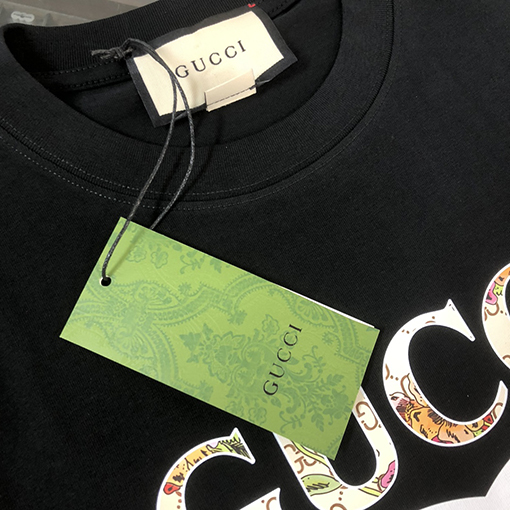 グッチ コットンカップル半袖Tシャツ