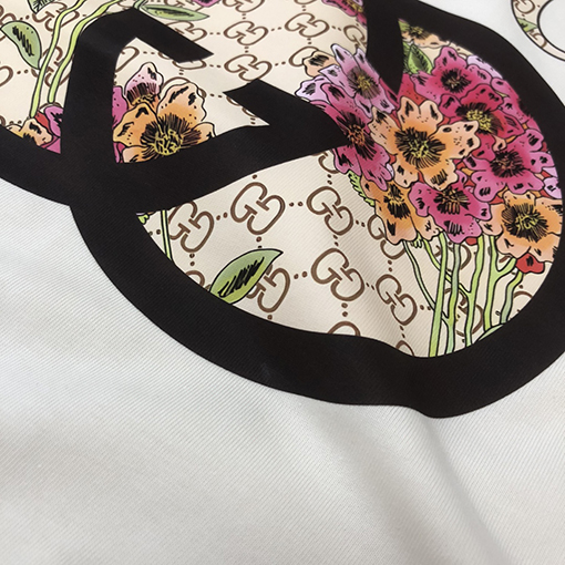 グッチ コットンカップル半袖Tシャツ