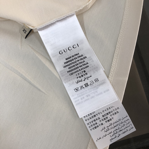 グッチ コットンカップル半袖Tシャツ