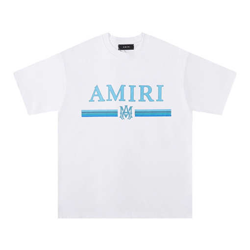 アミリコピー ハイストリートルーズクラシックラウンドネック半袖Tシャツ