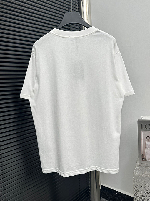サンローランコピー  クラシックプリントロゴアルファベット半袖Tシャツ