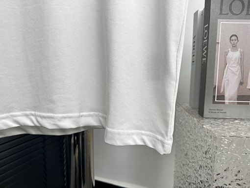 サンローランコピー  クラシックプリントロゴアルファベット半袖Tシャツ