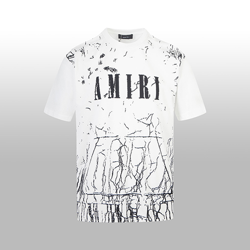 アミリスーパーコピー   新しいクラシックロゴ柄半袖Tシャツ