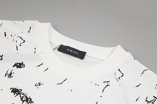 アミリスーパーコピー   新しいクラシックロゴ柄半袖Tシャツ