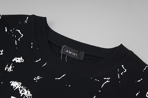 アミリスーパーコピー   新しいクラシックロゴ柄半袖Tシャツ