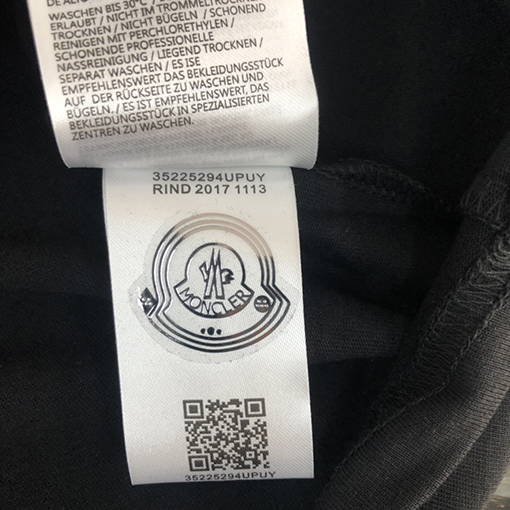 モンクレール  プリントロゴデザイン半袖Tシャツ