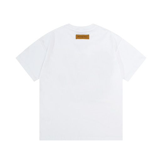 ルイヴィトン  水彩グラフィティポケットプリント半袖Tシャツ