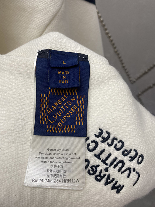 ルイヴィトン  新しいコットンニットジャケット