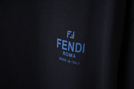 フェンディ  ダブルプリントカラフルダブルF半袖Tシャツ