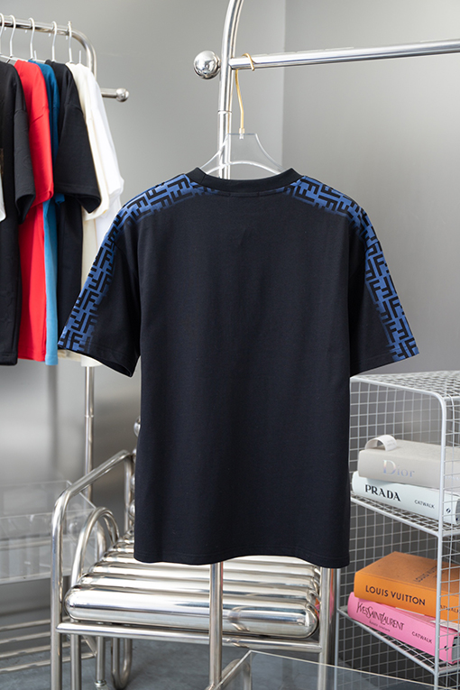 フェンディ  ダブルプリントカラフルダブルF半袖Tシャツ