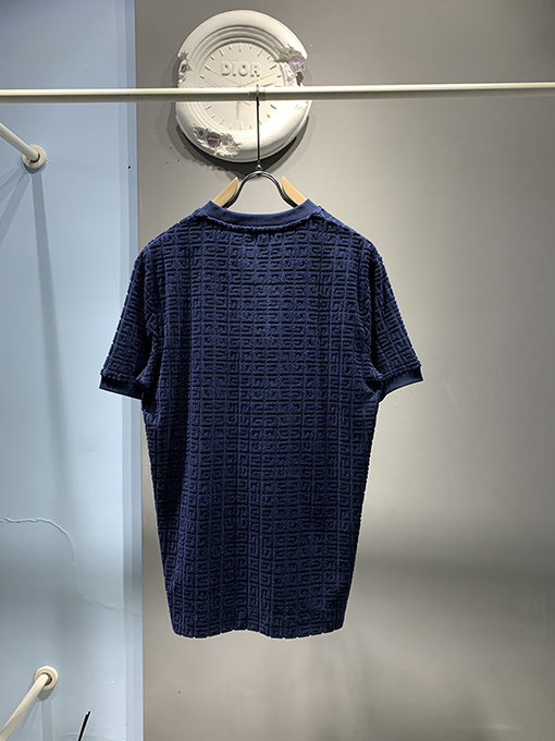 ジバンシイ  4 Gロゴタオルジャカード半袖Tシャツ