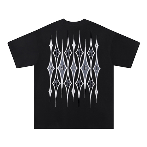 アミリコピー シグネチャーレタープリント半袖Tシャツ
