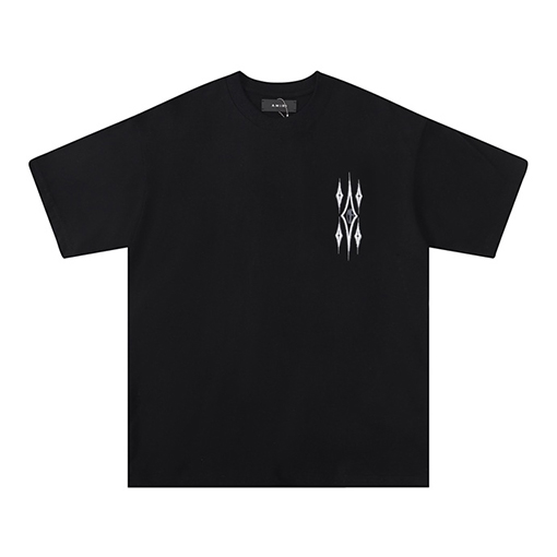 アミリコピー シグネチャーレタープリント半袖Tシャツ