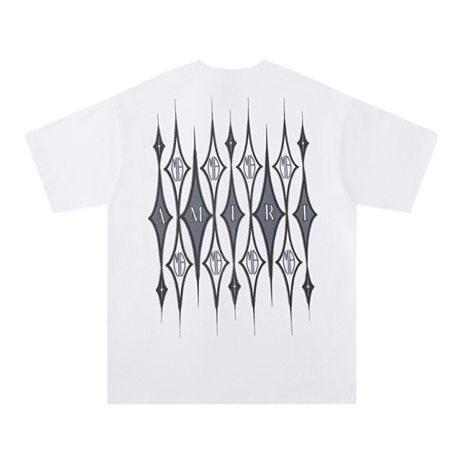 アミリコピー シグネチャーレタープリント半袖Tシャツ