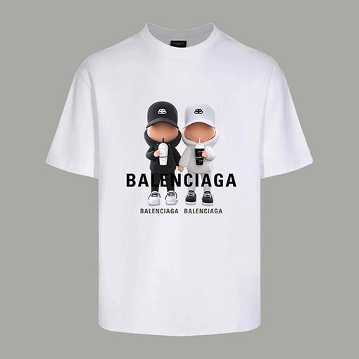 バレンシアガスーパーコピー  ショーモデルの半袖Tシャツ