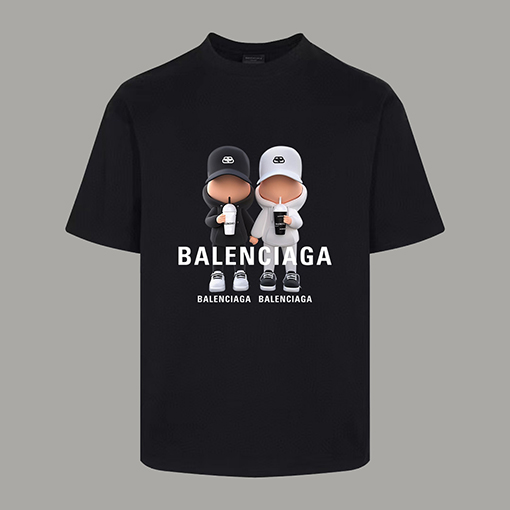 バレンシアガスーパーコピー  ショーモデルの半袖Tシャツ