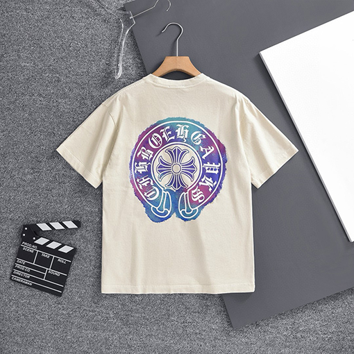 クロムハーツ  オールラウンドネックの快適な半袖Tシャツ