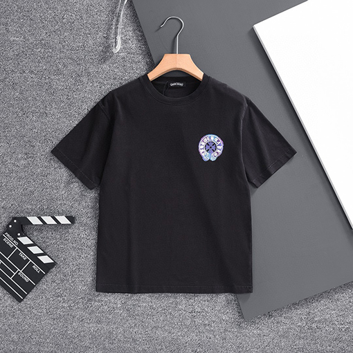 クロムハーツ  オールラウンドネックの快適な半袖Tシャツ
