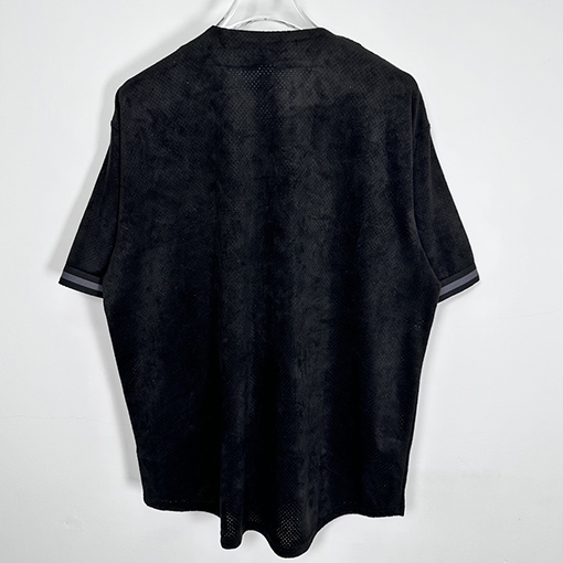 SUPREME SS24 ULTRASUEDE MESH BASEBALL JERSEYメッシュベースボールジャージ