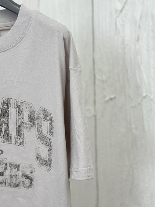 バレンシアガ 新作 SAINT GETMAINプ リント半袖Tシャツ