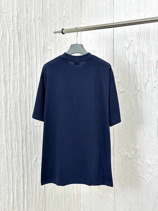 バレンシアガ 新作 SAINT GETMAINプ リント半袖Tシャツ