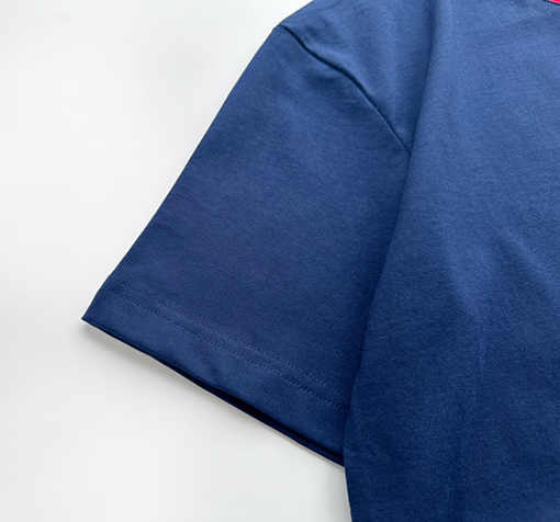 グッチ  プリント刺繍ラウンドネック半袖Tシャツ