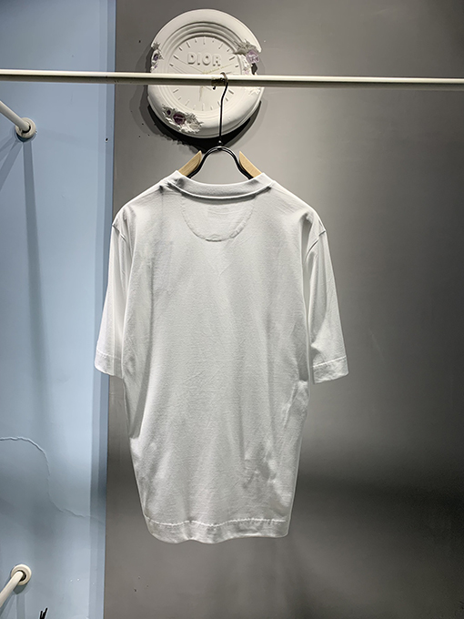 フェンディ メタリックFFラベリングファッションTシャツ