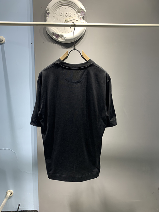 フェンディ メタリックFFラベリングファッションTシャツ