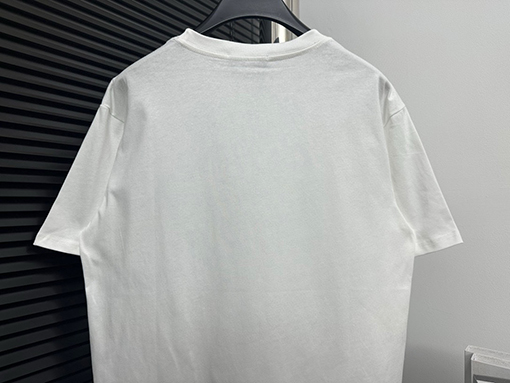 グッチXバレンシアガ ベルベットクルーネックTシャツ