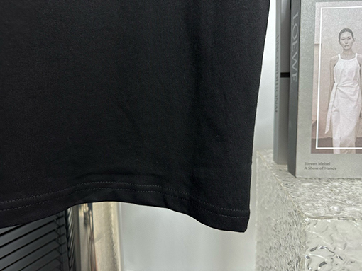 グッチXバレンシアガ ベルベットクルーネックTシャツ