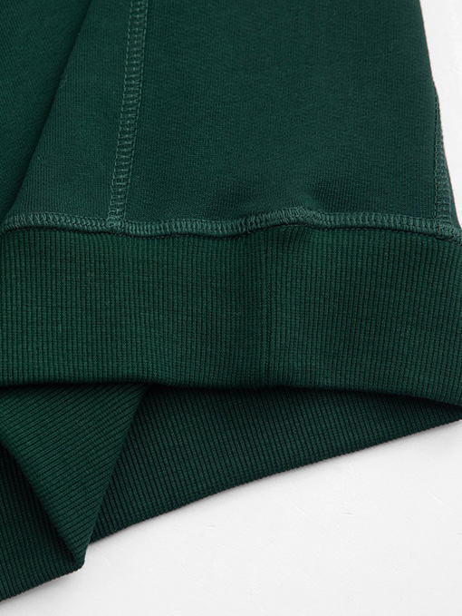 バーバリー  軍馬アルファベット刺繍ハーフジップラペルパーカー