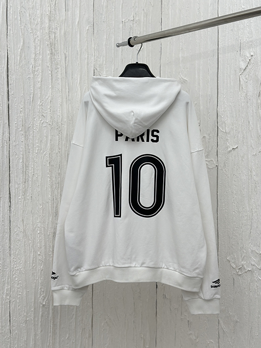 バレンシアガ PARIS SOCCER HOODIEミディアムサイズジッパーパーカー