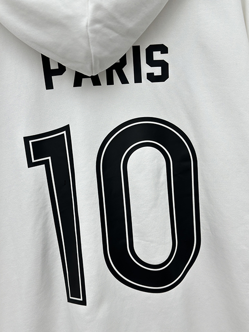 バレンシアガ PARIS SOCCER HOODIEミディアムサイズジッパーパーカー