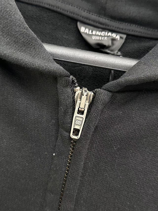 バレンシアガ PARIS SOCCER HOODIEミディアムサイズジッパーパーカー