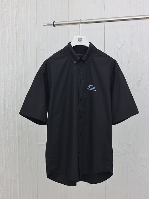 バレンシアガ 24 FWLoop Sports Iconリング半袖シャツ