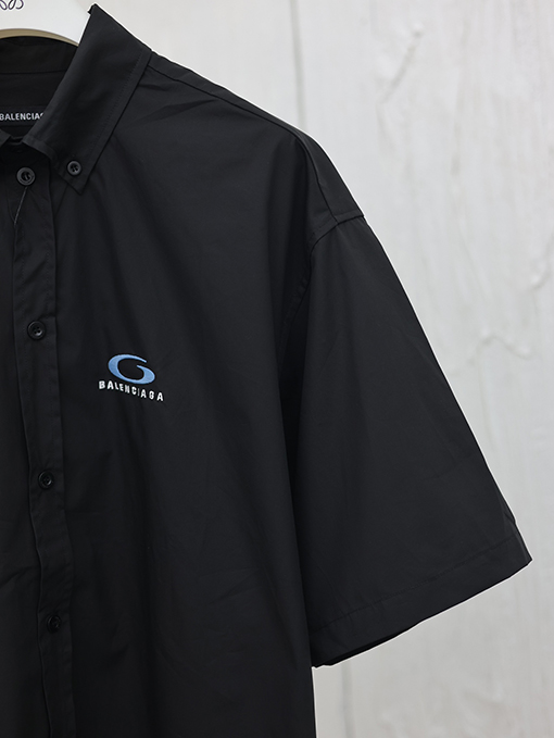 バレンシアガ 24 FWLoop Sports Iconリング半袖シャツ