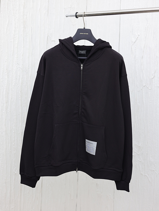 バレンシアガ 24 FW 付箋スポーツジッパーパーカージャケット