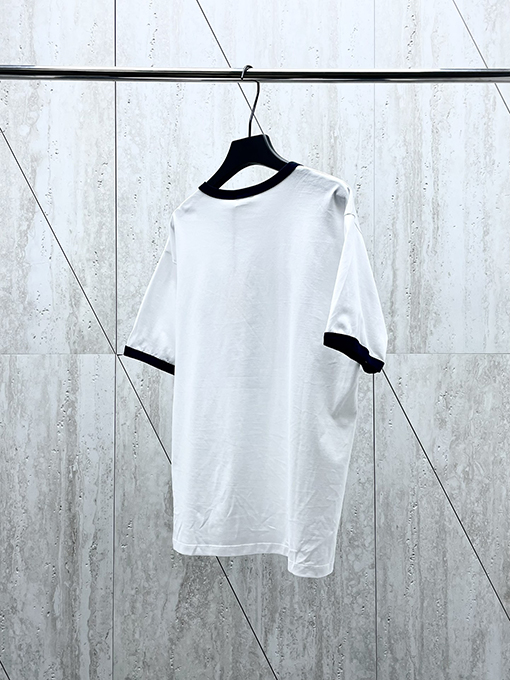 セリーヌスーパーコピー 24 Fwベルベットステッチ半袖Tシャツ