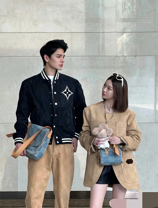 ルイヴィトン 24 FW 新しい羊革パイロットブルゾンジャケット