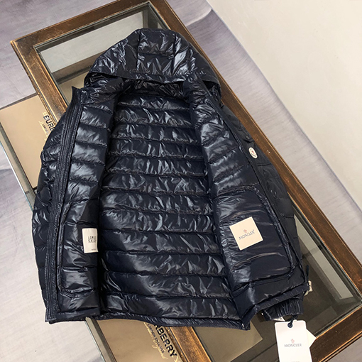 モンクレール メンズ Moncler Lauros フード付きダウンジャケット